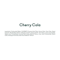 OLIPOP Cherry Cola bottle image suggesting refreshing flavor with wellness-forward twist.