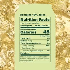 OLIPOP Ginger Ale being poured into a glass, showcasing fizz and refreshing taste.