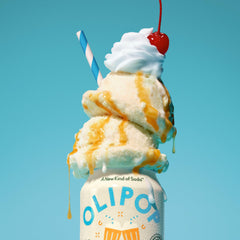OLIPOP pantry pack displayed on shelf for easy, grab-and-go refreshment.