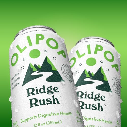 OLIPOP Ridge Rush pantry-pack—12-can bundle for easy everyday refreshment.