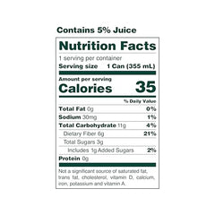 Close-up of OLIPOP Root Beer label with fiber benefit and natural ingredients.