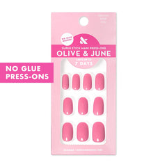 Olive & June no glue needed tabs enable simple, mess-free application.