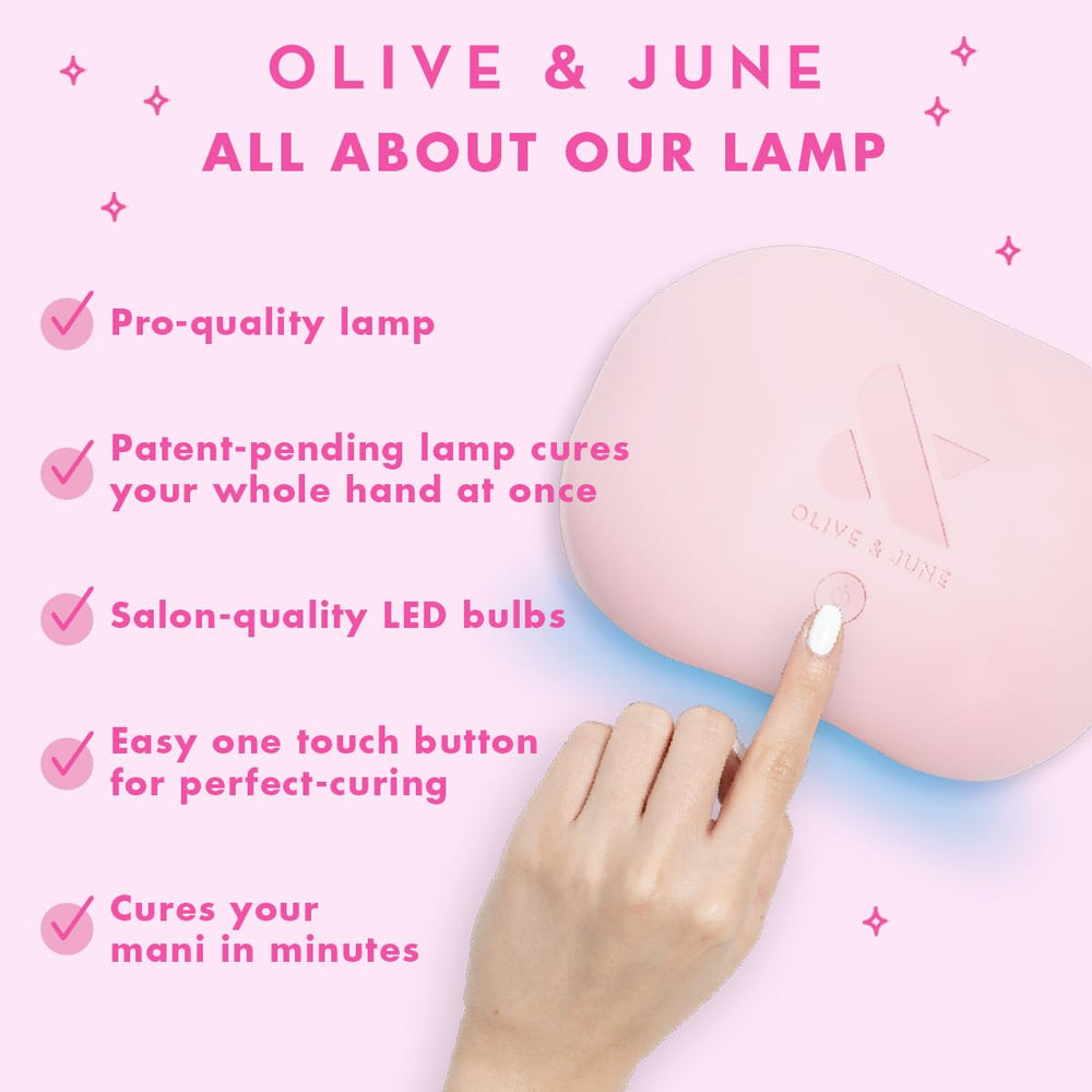 Olive & June Gel Polish delivers salon-quality shine on nails