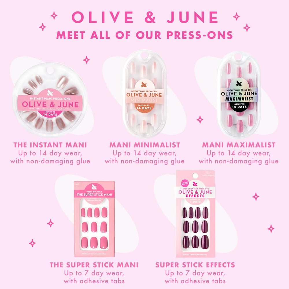 Olive & June versatile nail looks for various styles and occasions.