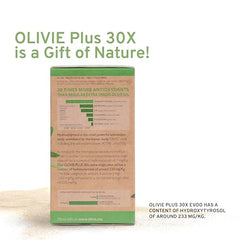 OLIVIE Plus kosher-certified olive oil label for trusted organic quality.