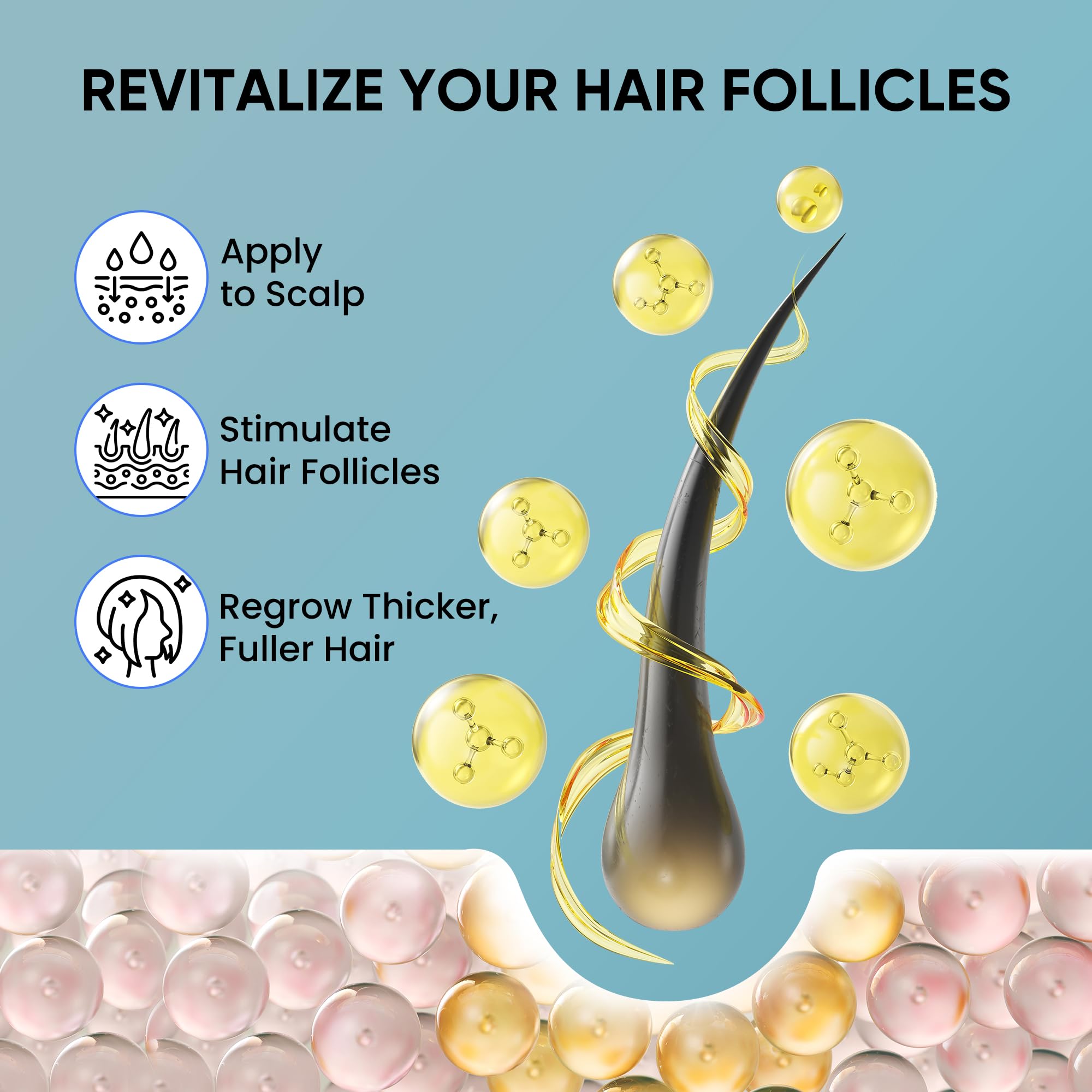 OLIVITA Minoxidil helps men with noticeable improvements in hair thickness.