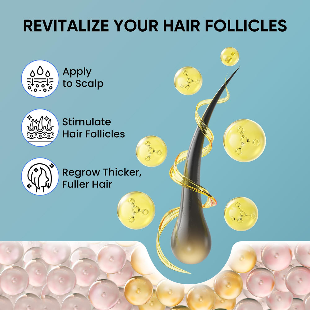 OLIVITA Minoxidil helps men with noticeable improvements in hair thickness.
