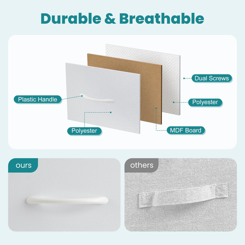 OLIXIS anti-tipping design keeps the dresser secure