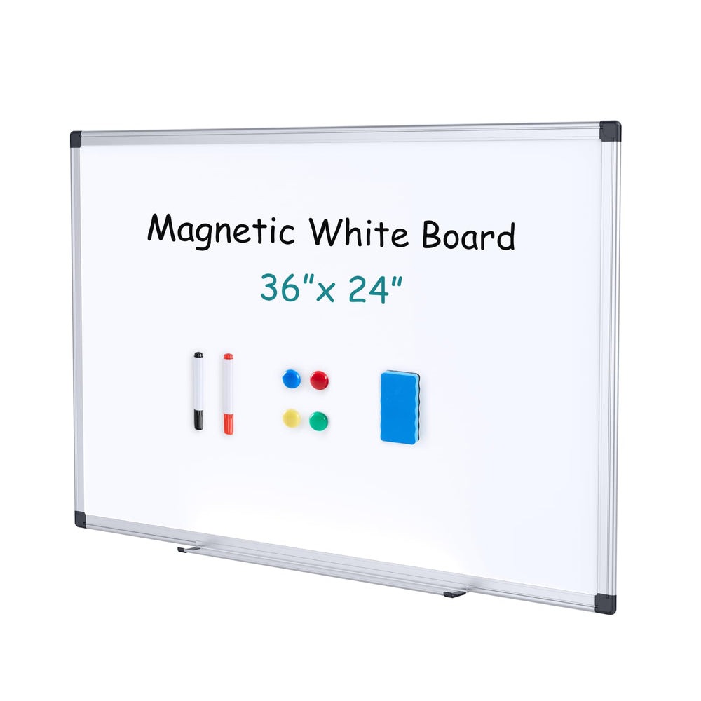 OLIXIS Magnetic White Board front view showing the large writing area