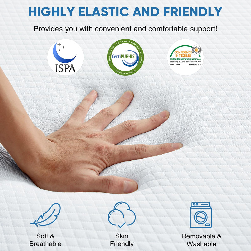 OLIXIS tri-fold mattress ideal for camping and temporary sleep setups