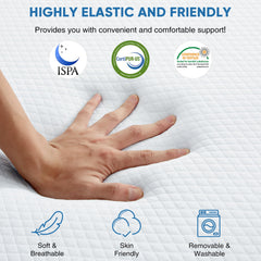 OLIXIS tri-fold mattress ideal for camping and temporary sleep setups