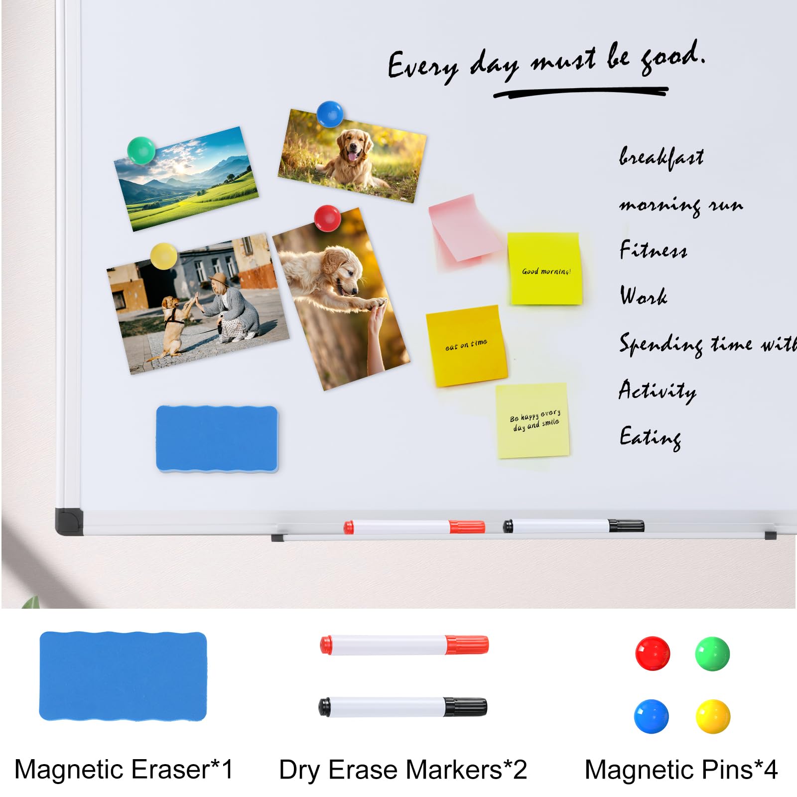 OLIXIS Whiteboard used in home, classroom, and office scenarios