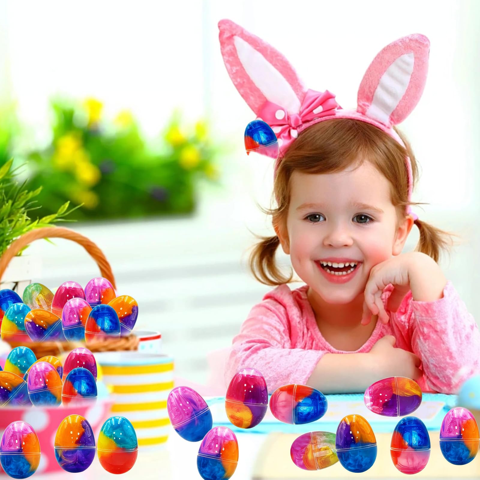 Olixmlya 3+ age-friendly design supports shared Easter activities.