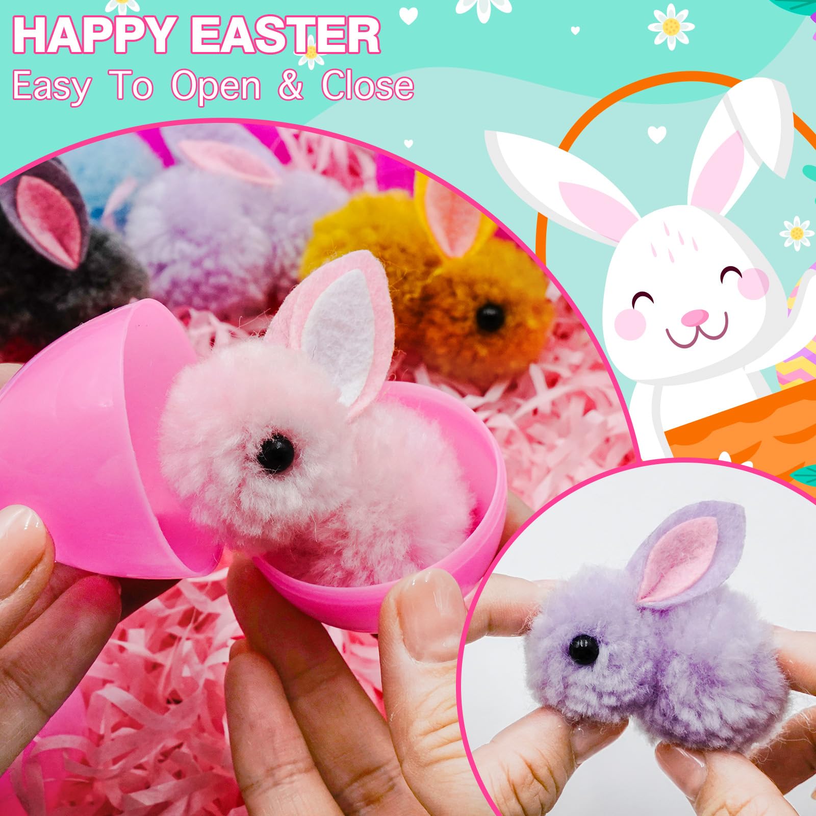Olixmlya giftable Easter bunnies offer a cuddly surprise for kids