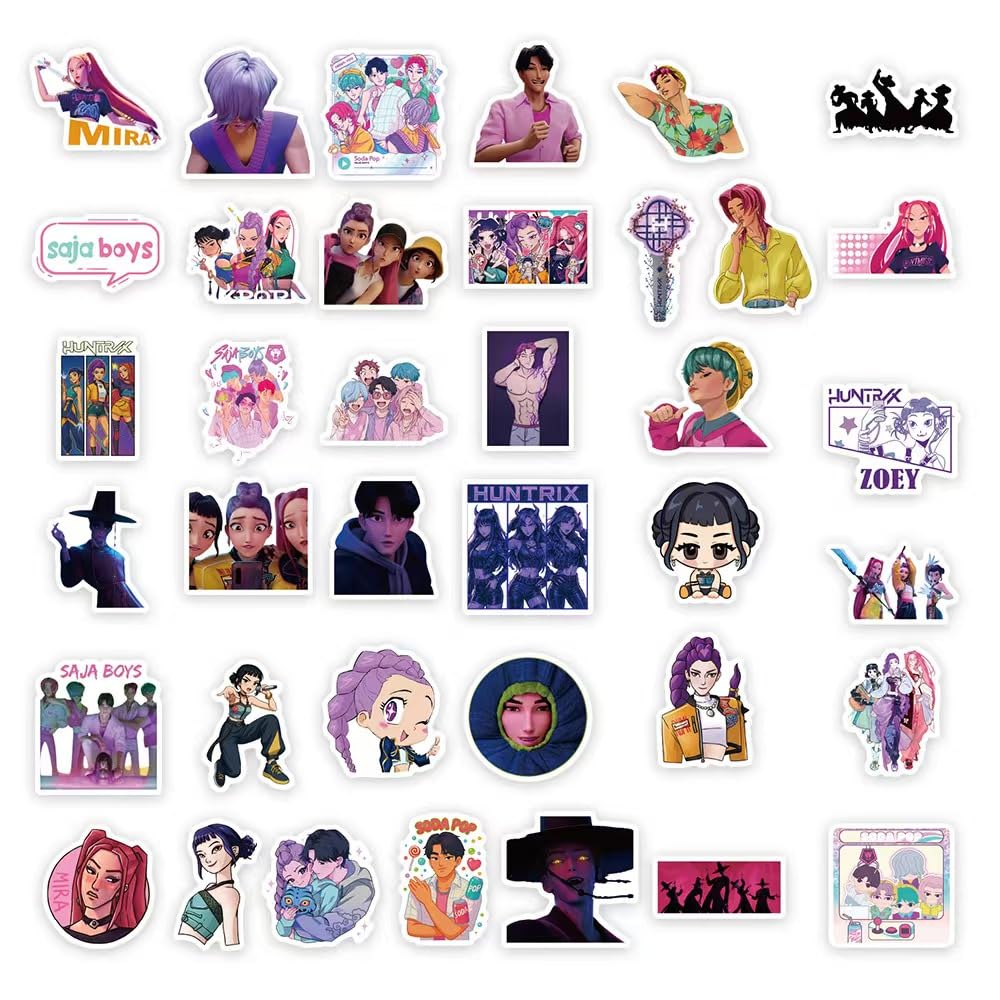 OLKIHNSDU Stickers on notebook for decorative pages.