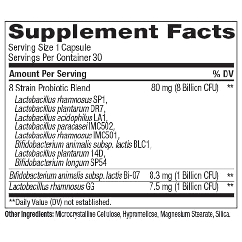 OLLY Big 10 Probiotic label shows 30 day supply.