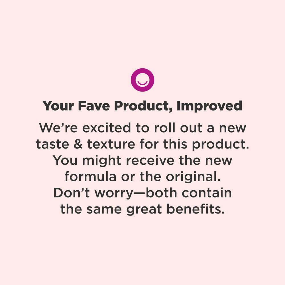 OLLY Essential Prenatal gummies jar closeup highlights raspberry citrus flavor for daily dosing