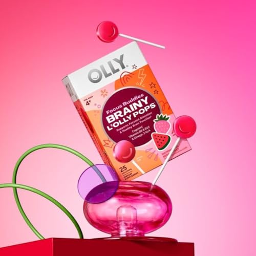 OLLY Focus Buddies designed for kids 4+ and simple daily use.
