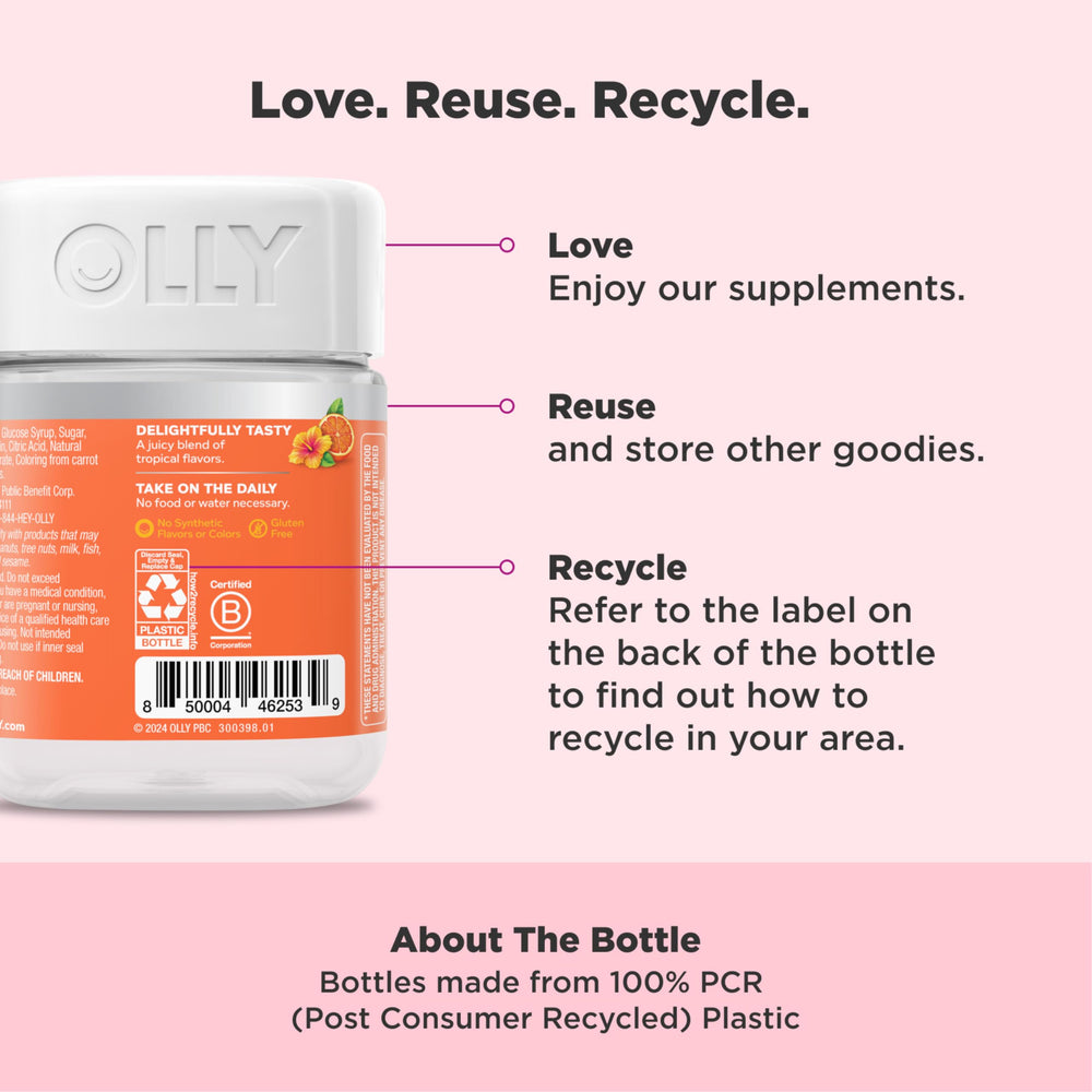OLLY Heavenly Hair gummies with keratin biotin and Amla for hair vitality
