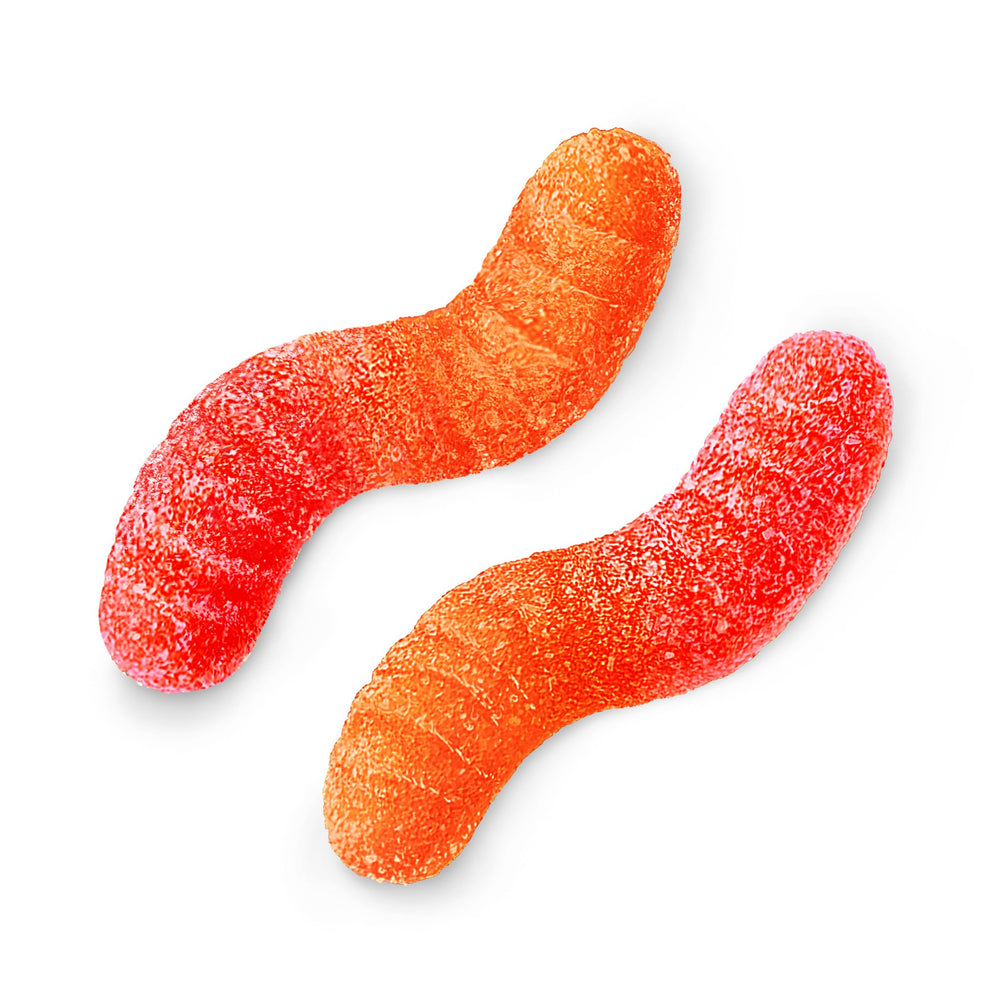 Sealed 90-count bottle of OLLY Hello Happy Gummy Worms on shelf
