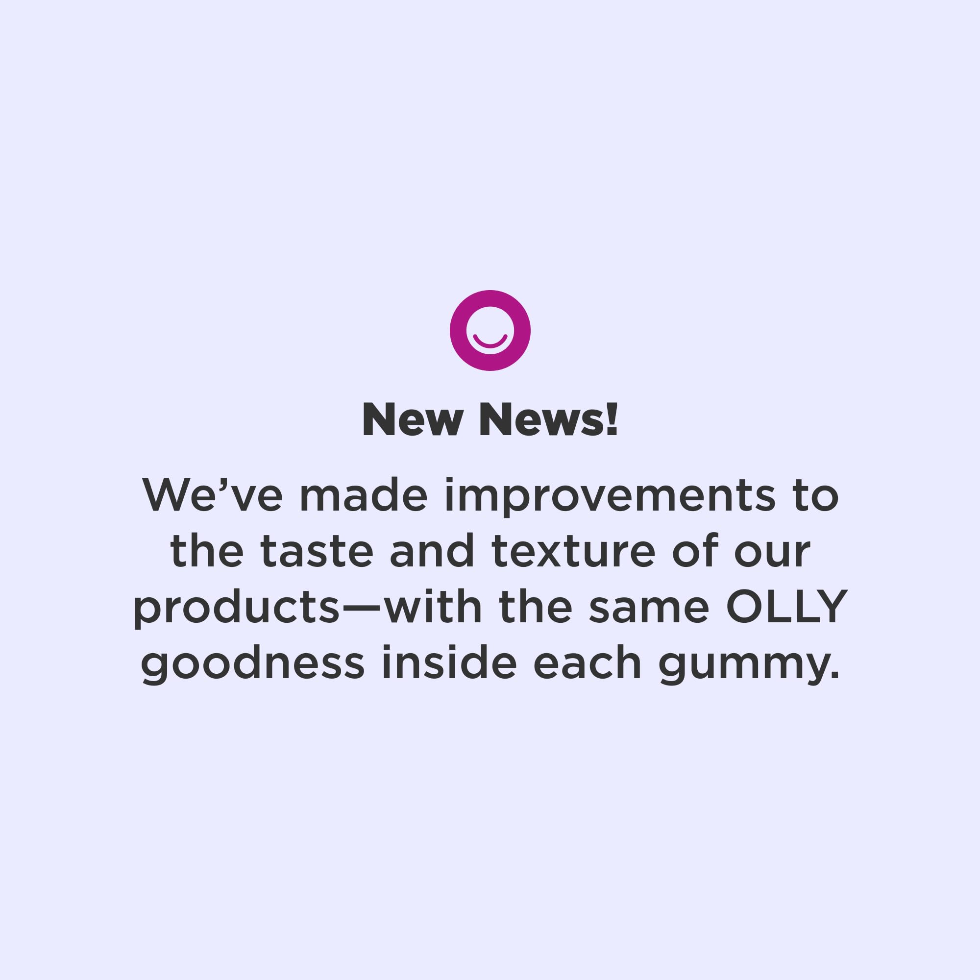 OLLY Immunity Sleep Gummies label shows 60 count for a full month