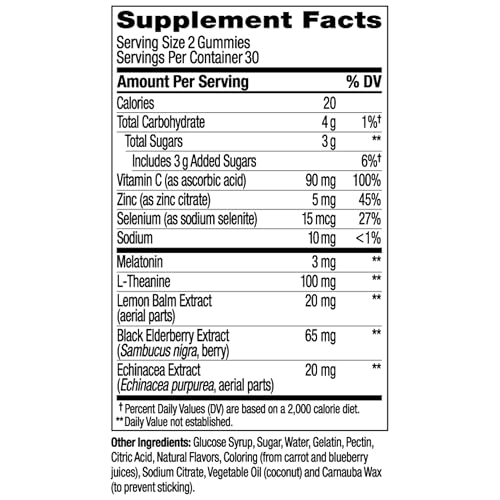 OLLY Immunity Sleep Gummies tasting close-up conveys delicious berry flavor