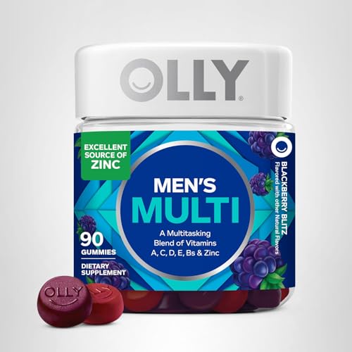 Pouch opening of OLLY Men’s Multivitamin showing resealable packaging