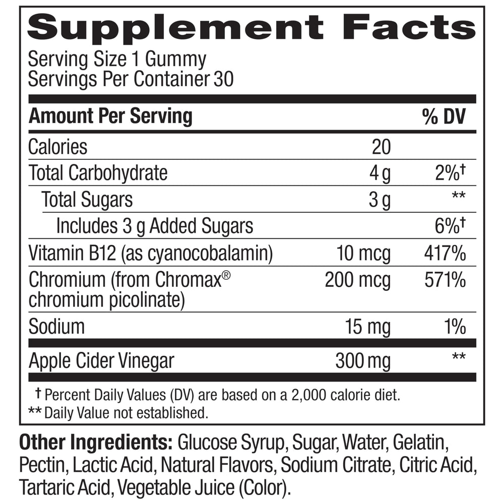OLLY Metabolism Gummy Rings gluten-free badge signals dietary compatibility