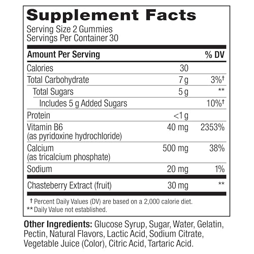 Gluten-free option highlighted for OLLY Period Hero Gummies as a daily snack.
