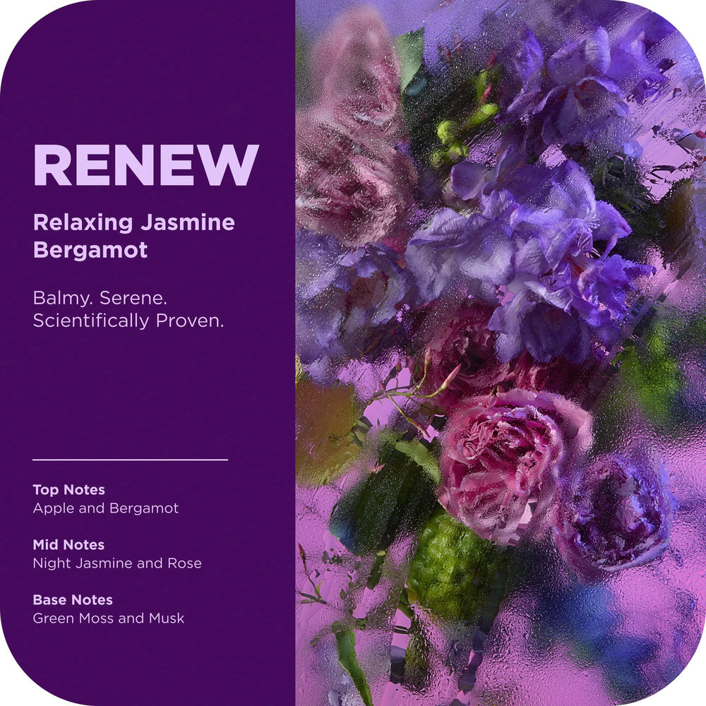 OLLY Renew Mood + Skin applied to forearm for gentle hydration