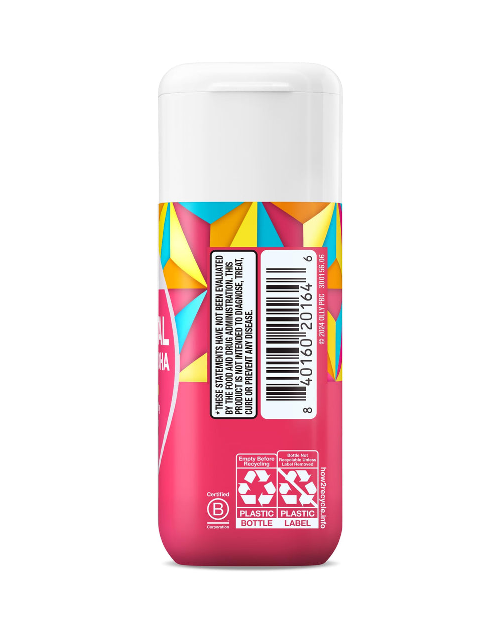 OLLY lemon-mint scented softgels presented as easy-to-swallow daily choice.
