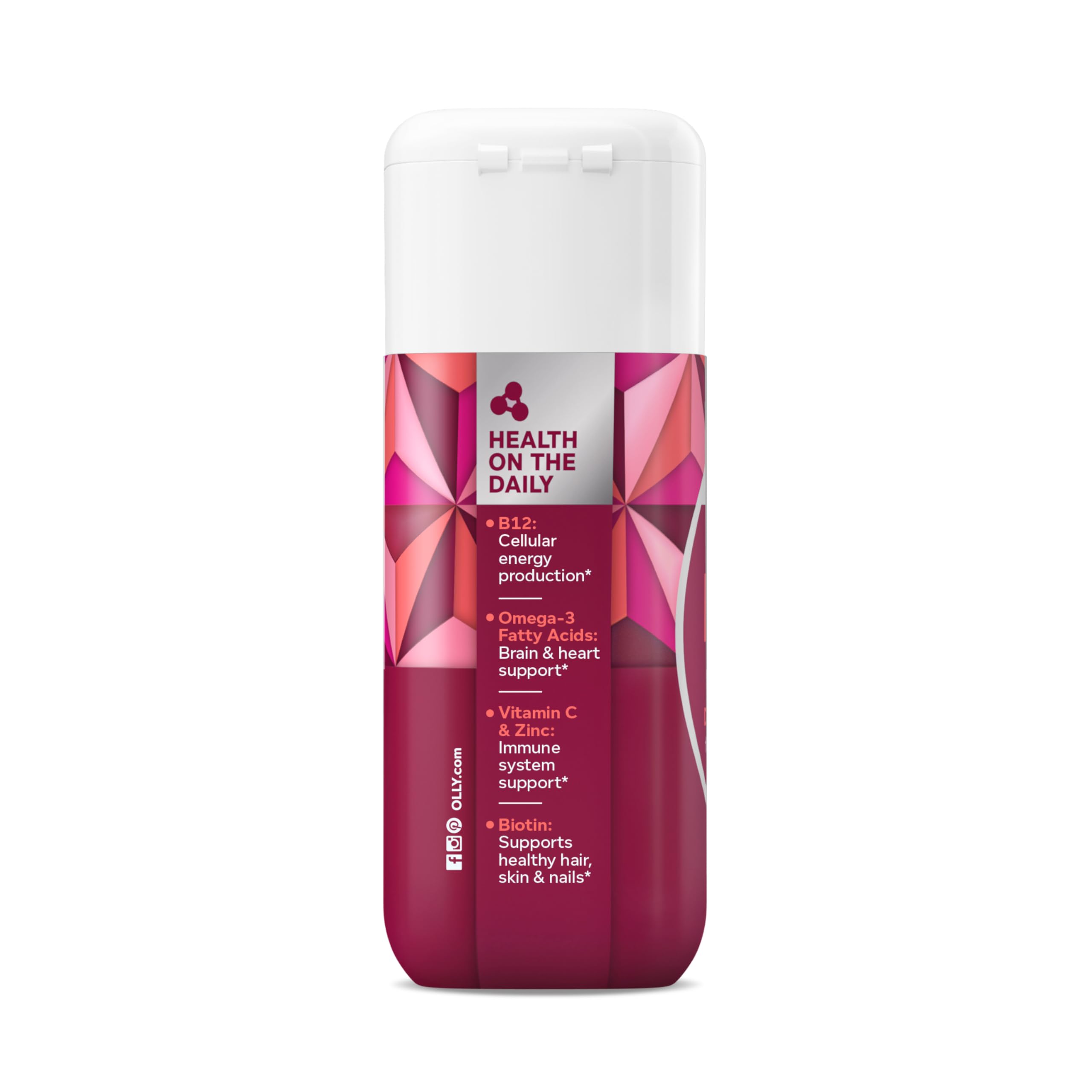 OLLY Ultra Women’s Multi Softgels 60-count packaging visible.