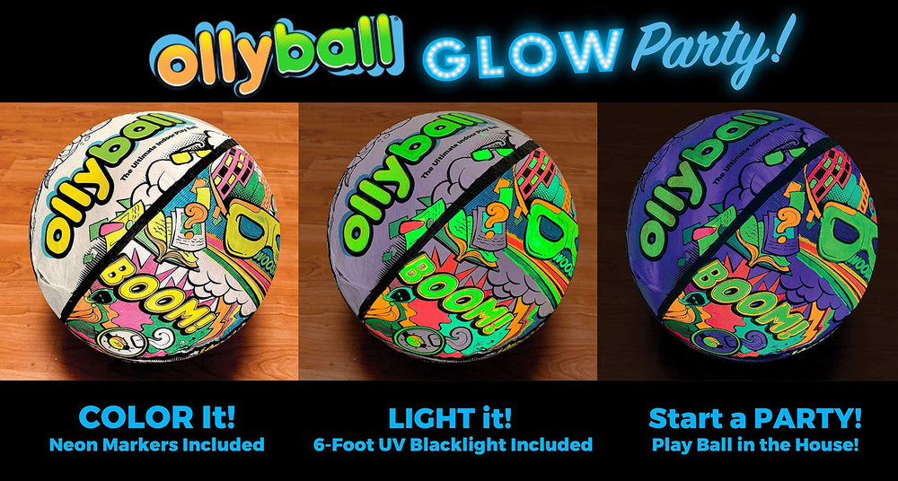 Ollyball durability supports repeated indoor kickball and catch.