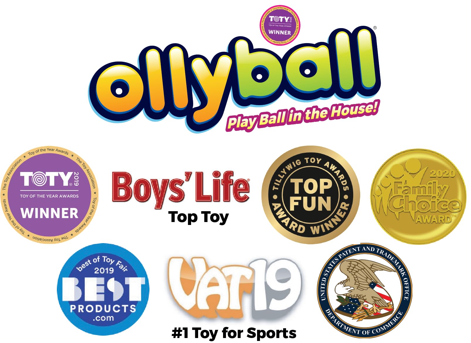 Ollyball UV blacklight strip lights up the ball for vibrant neon events.