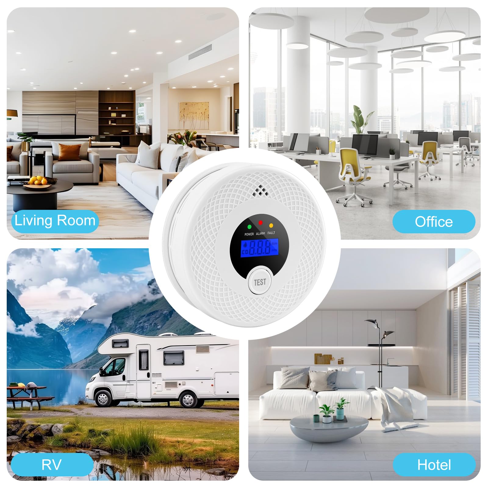 OLUNCLE tri-color LED indicators show normal, alert, and fault status at a glance.