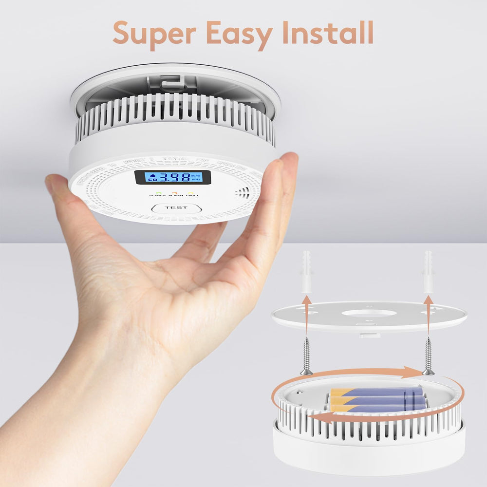 OLUNCLE detector battery-operated for reliable placement anywhere.
