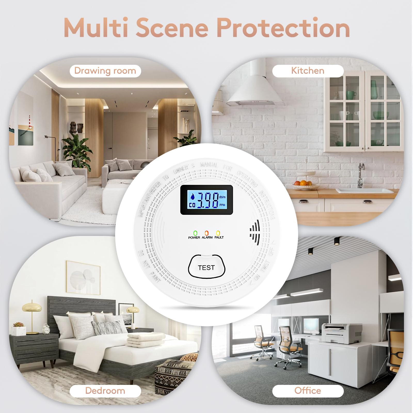 OLUNCLE detector easy-install design for quick setup.