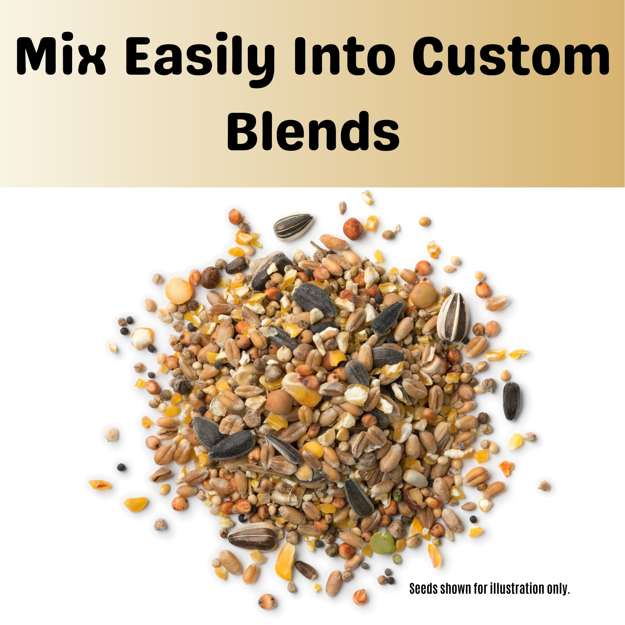 Olympus Myco White Proso Millet Seed USA sourced logo and packaging visual.
