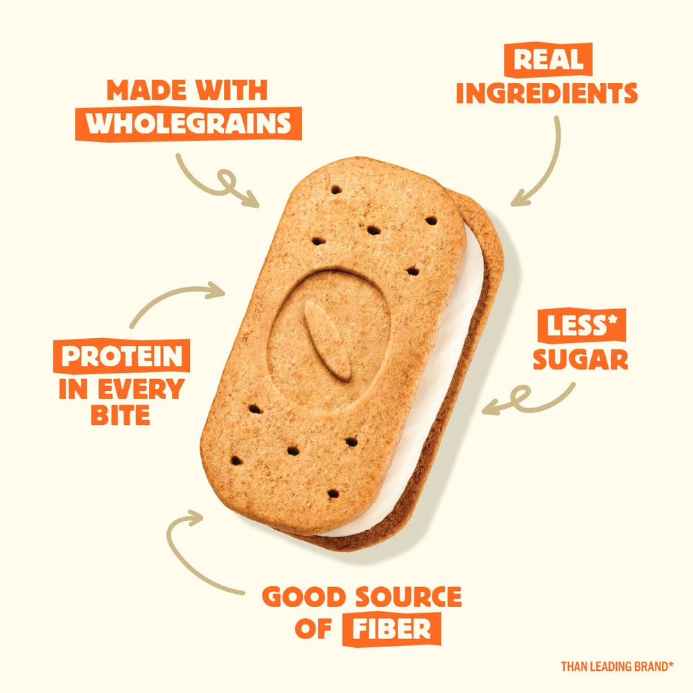 Olyra vanilla biscuits show ancient Greek grains for fiber-rich daily snacking.