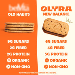 Olyra office snack on desk demonstrates grab-and-go convenience for work breaks.