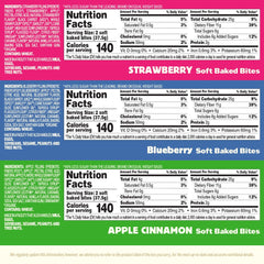 Olyra Variety Pack Fruit Bars closeup of ancient grains and natural fruit flavors.