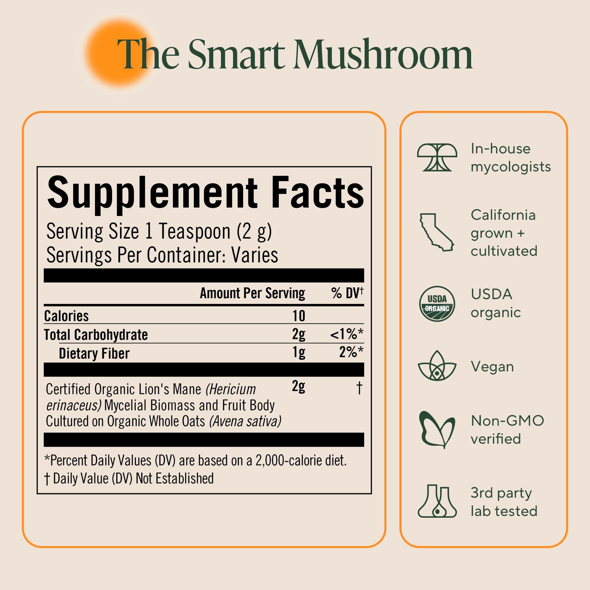 OM MUSHROOM SUPERFOOD Lion's Mane morning routine with latte and laptop for daily energy.