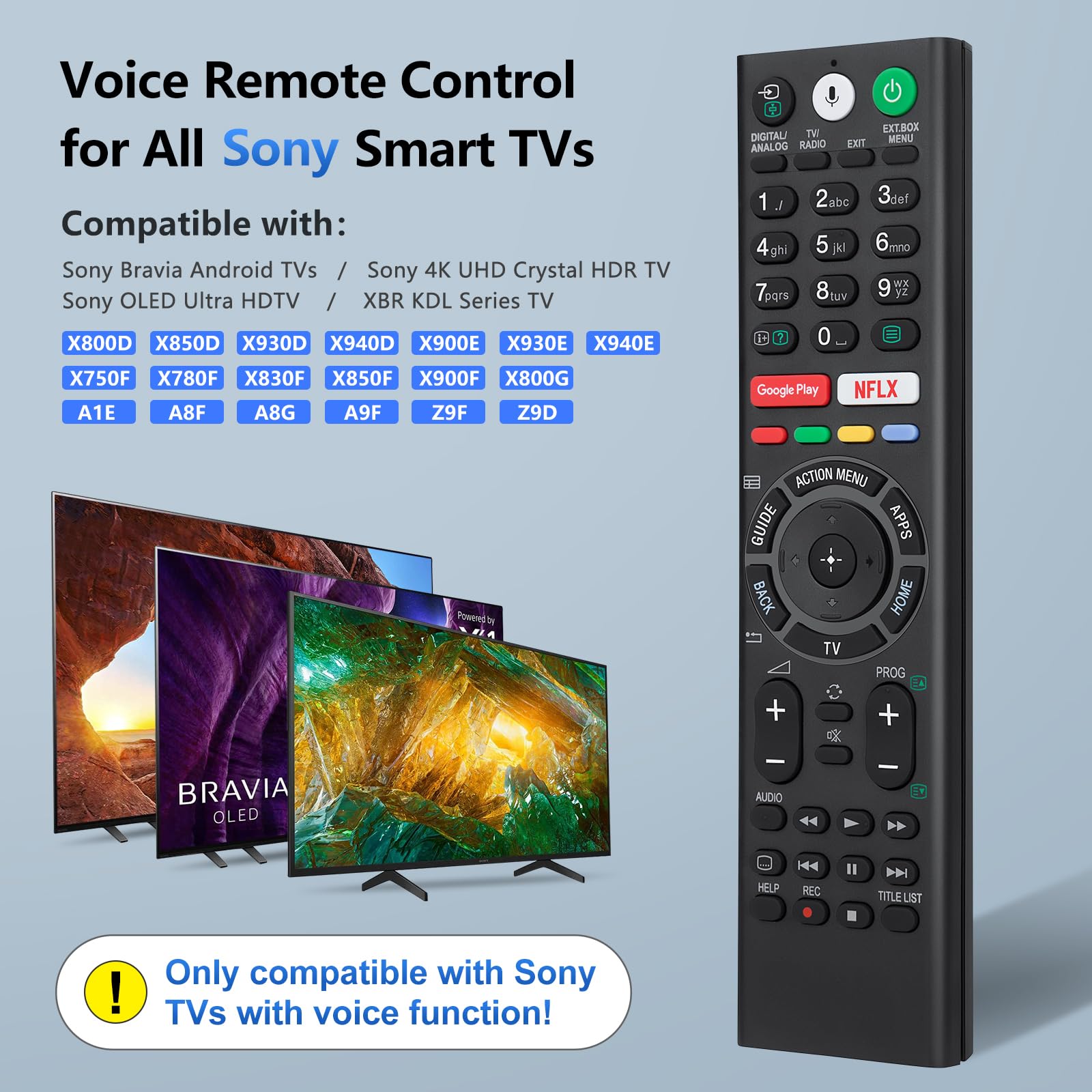 Pairing steps for OMAIC remote simplify initial setup on Sony Bravia.