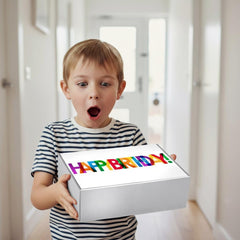 OMCookie eight-color-chip brownies – vibrant, fun birthday treats