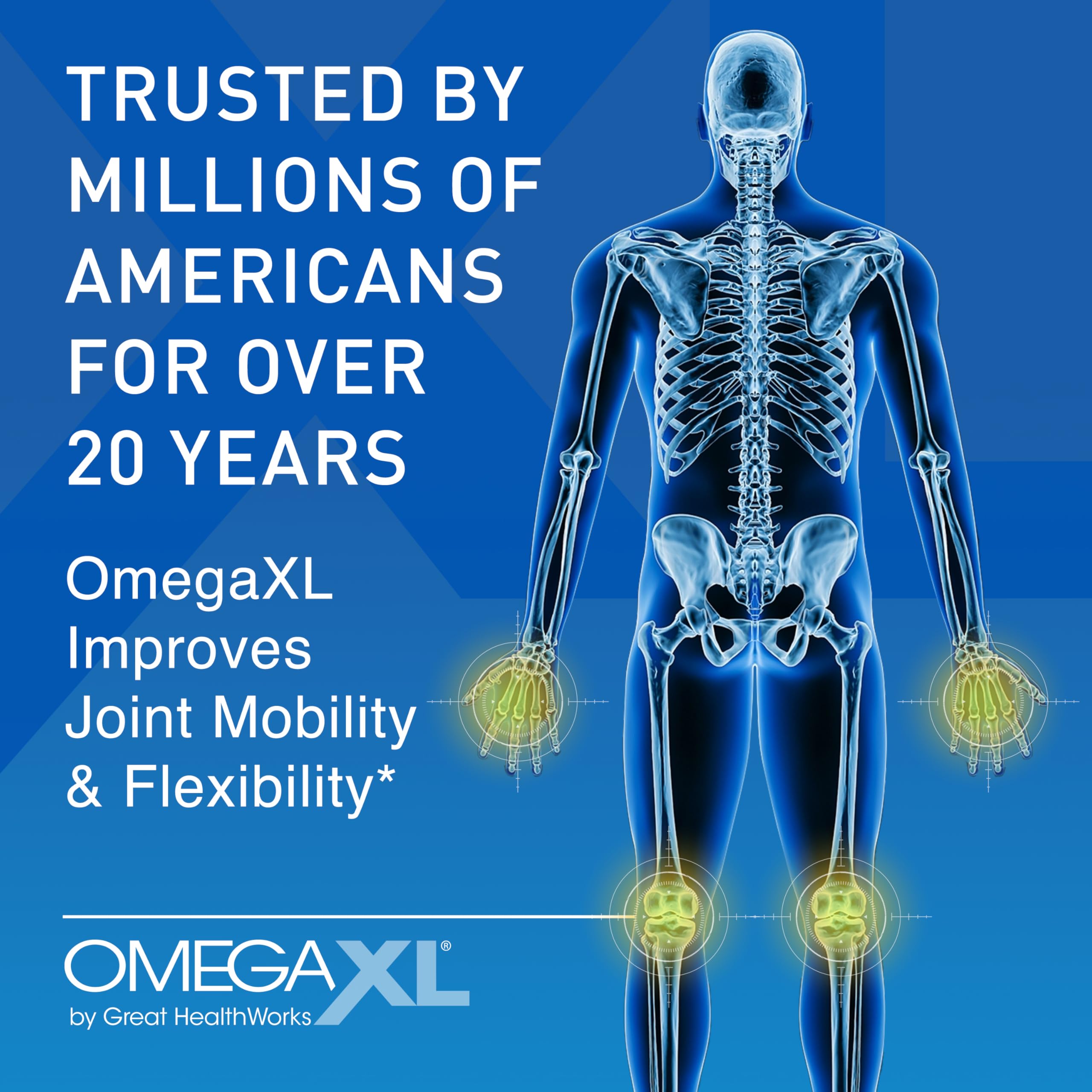 OmegaXL green-lipped mussel oil ingredient visual highlighting natural source.