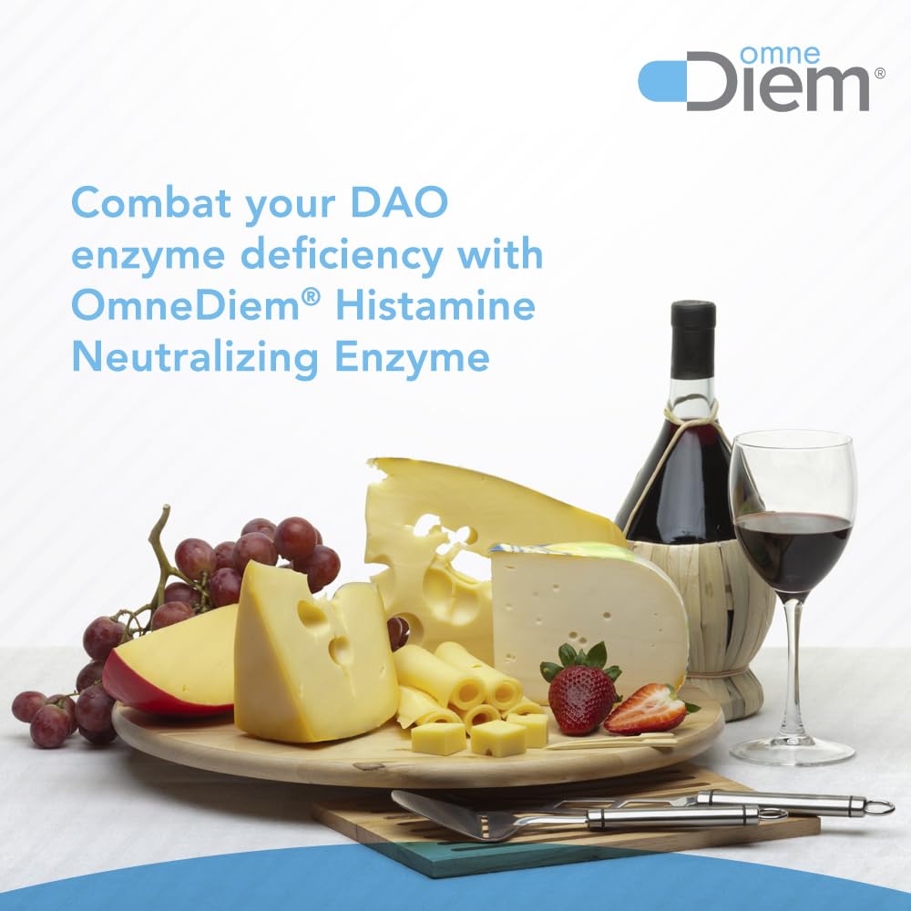Omne Diem Histamine Digest label details show 30,000 HDU