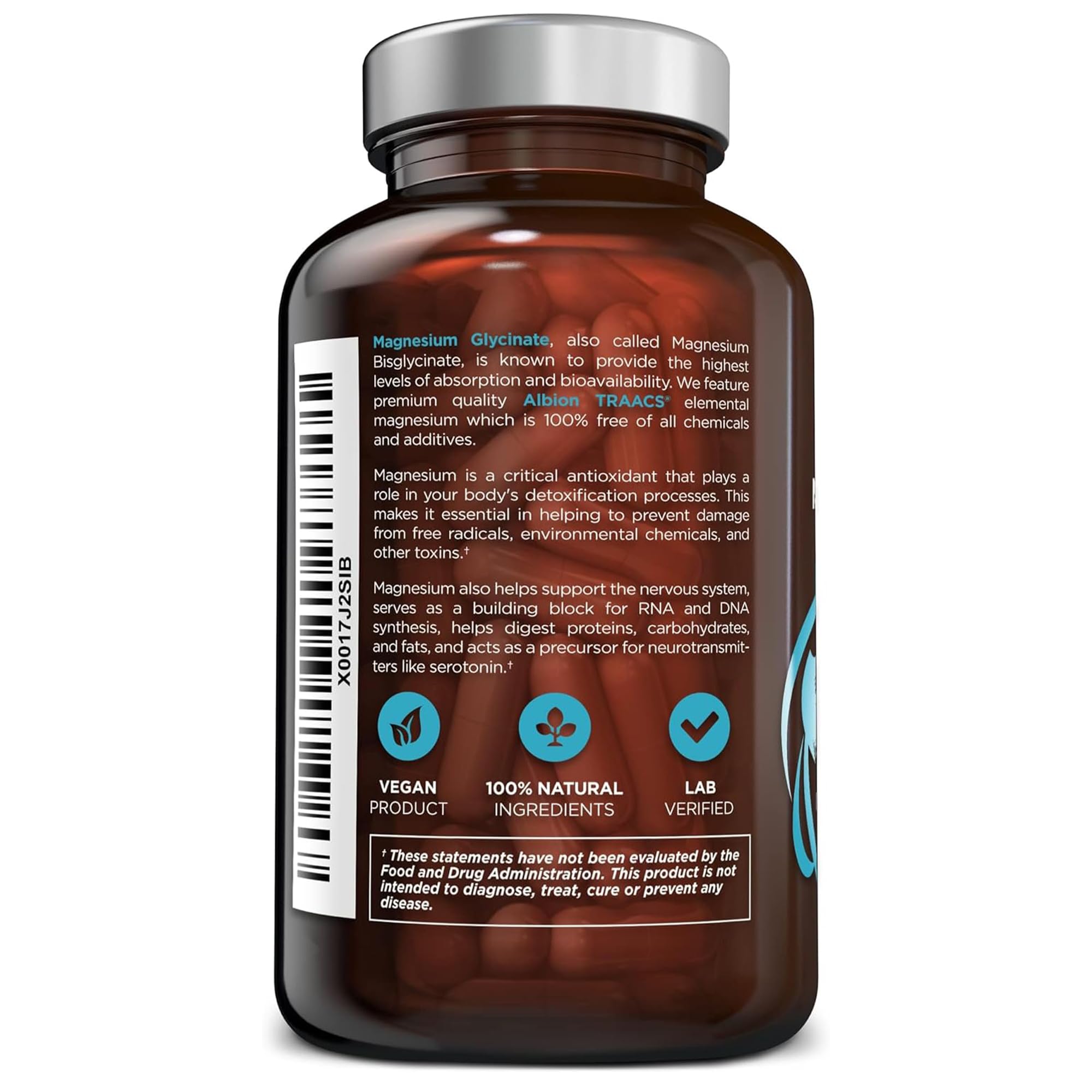 Evening relaxation setup with the OmniBiotics bottle suggests winding down.