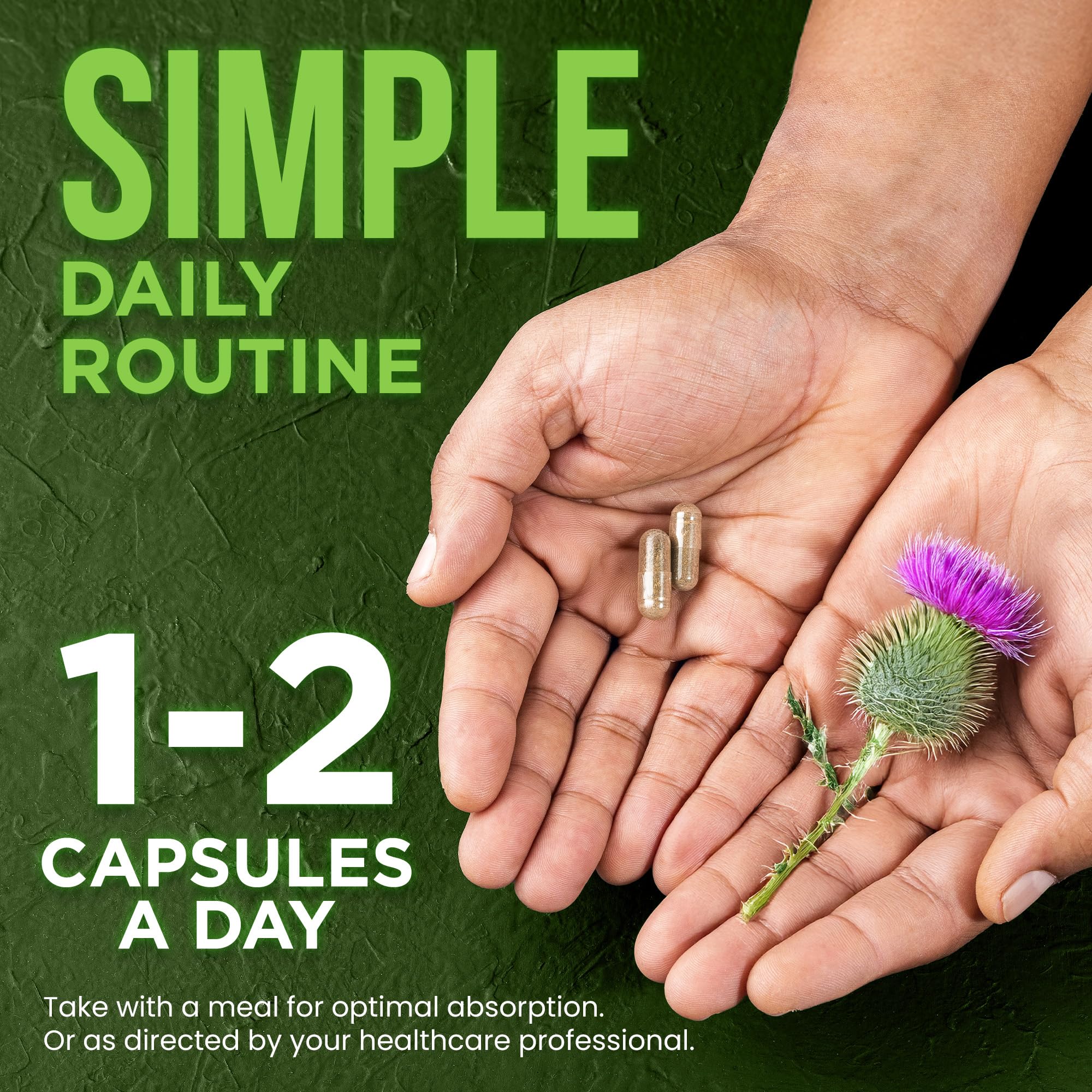 OmniBiotics vegan capsules ready for daily use in a clear container