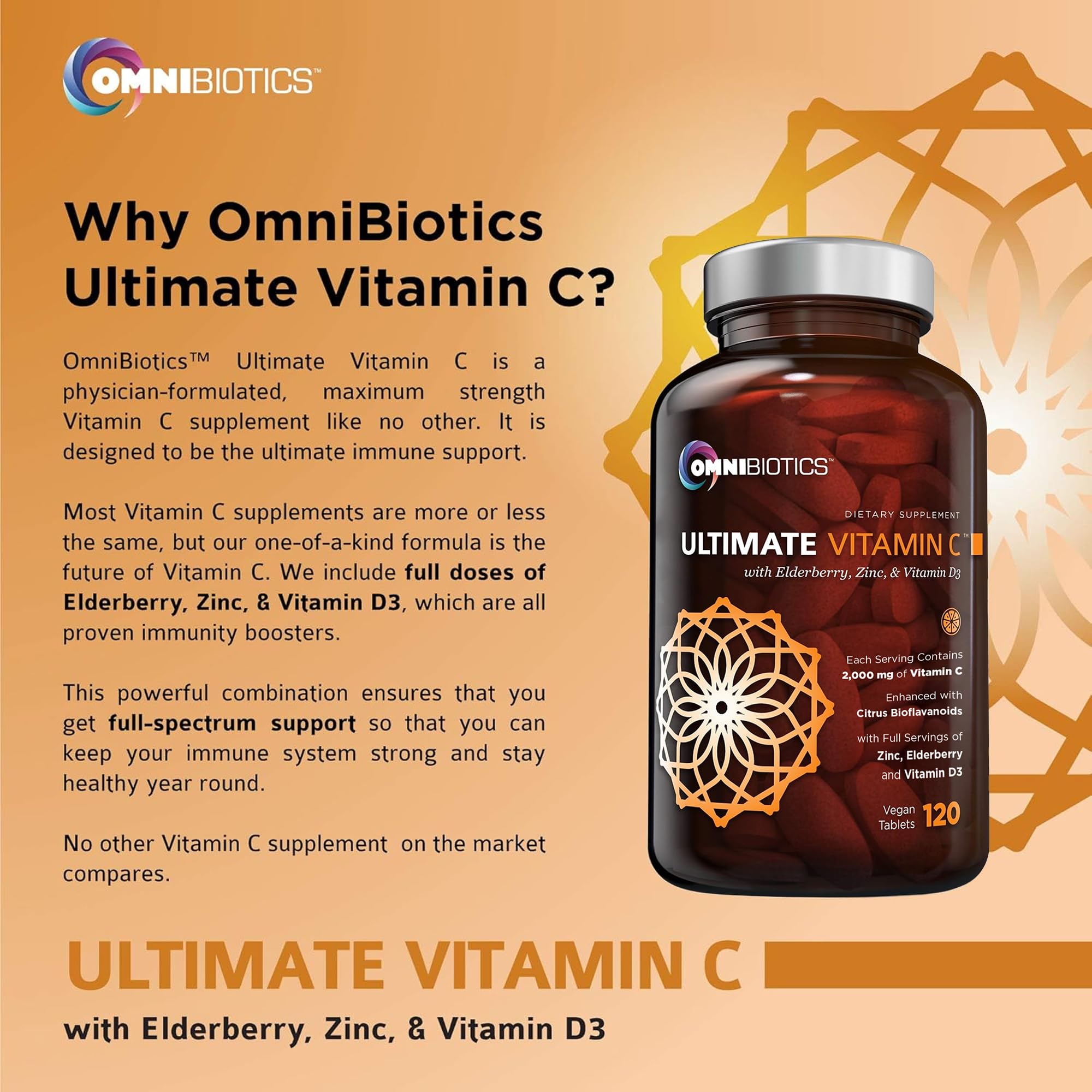 OmniBiotics vegan tablets in a pack illustrate gluten-free, plant-based daily support.