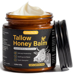 Omnifacile whipped beef tallow face moisturizer for gentle hydration